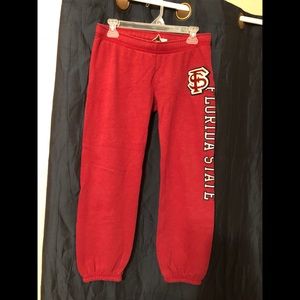 FSU crop sweatpants